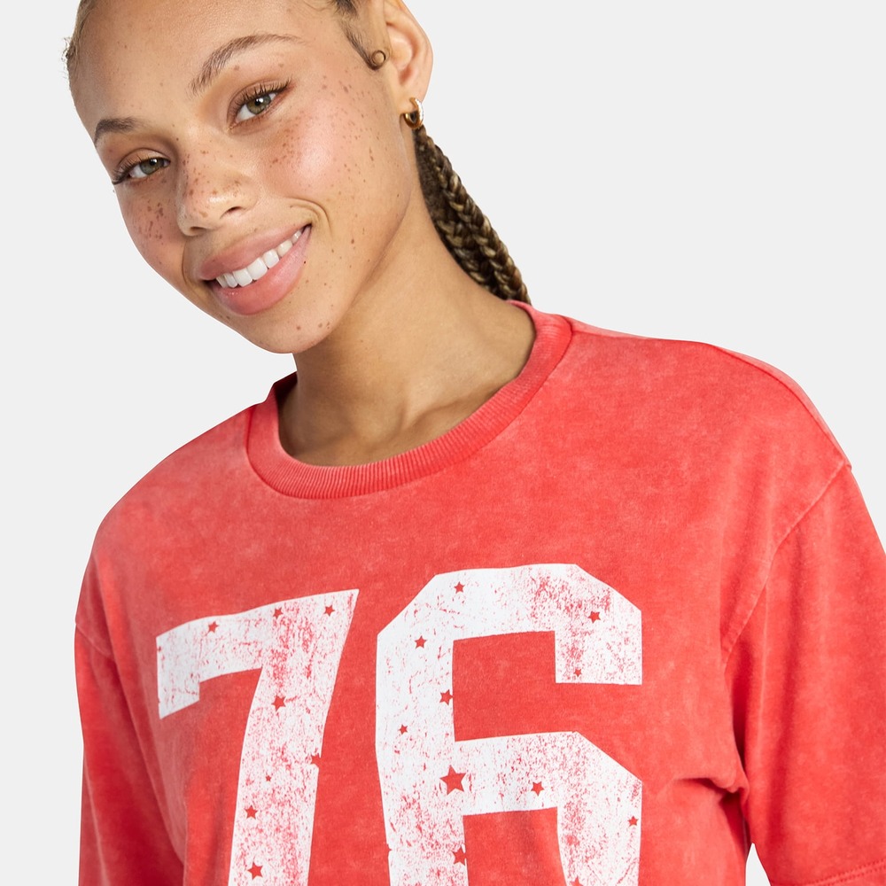 Boxy Cropped Graphic Tee - Image 3