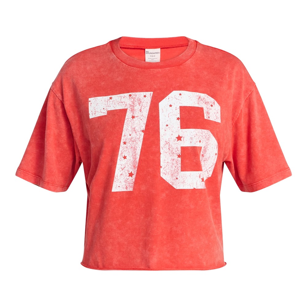 Boxy Cropped Graphic Tee - Image 4