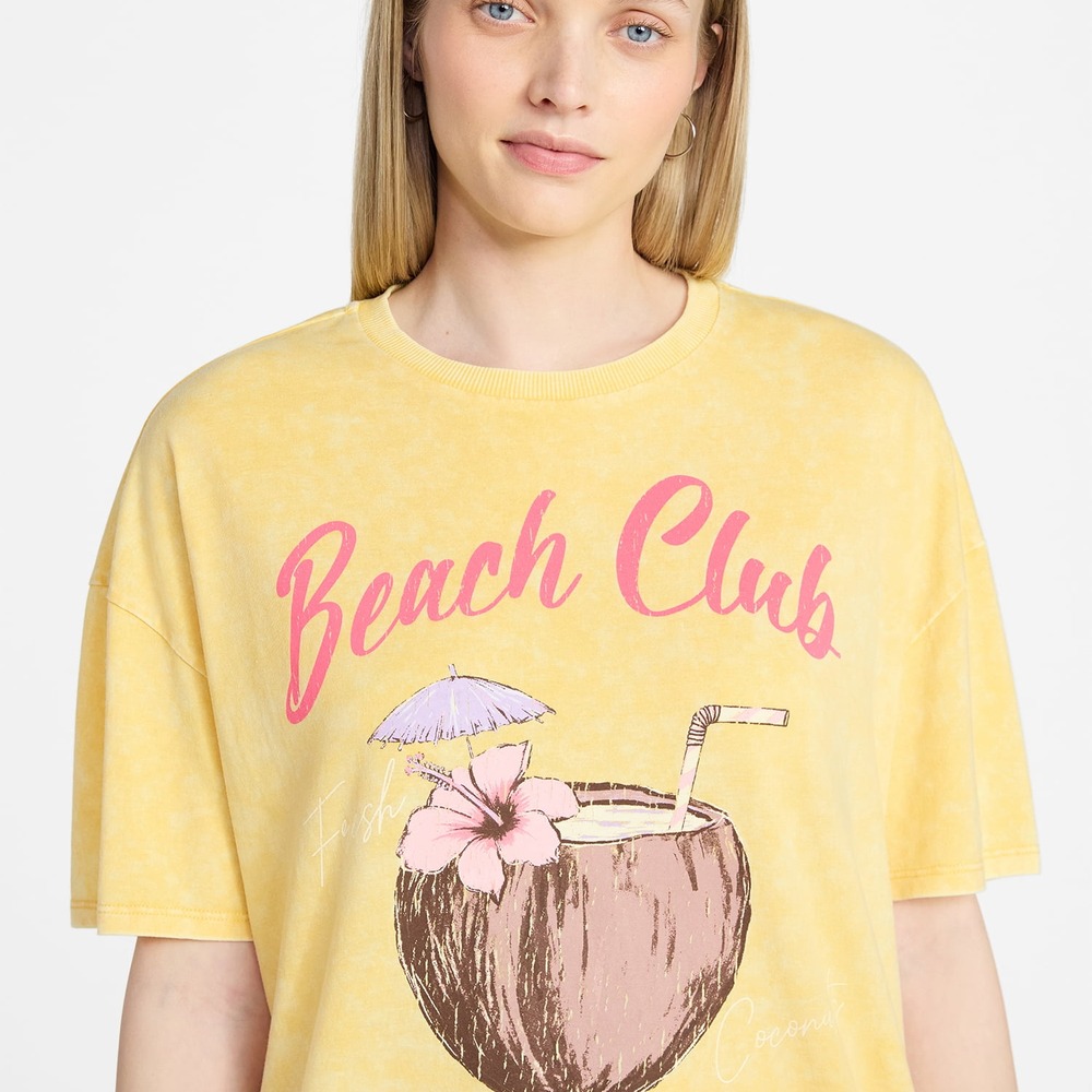 Graphic Oversized Boyfriend Tee - Image 3