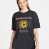 Graphic Oversized Boyfriend Tee - Image 5