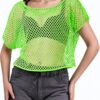 Green Off-Shoulder Top