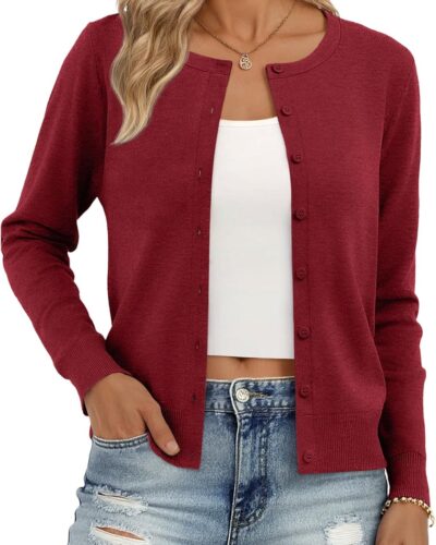 Lightweight Cardigan - Image 24