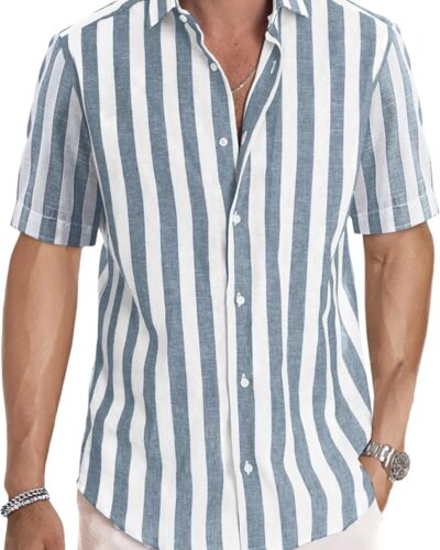 Men's Cotton Dress Shirt - Image 17