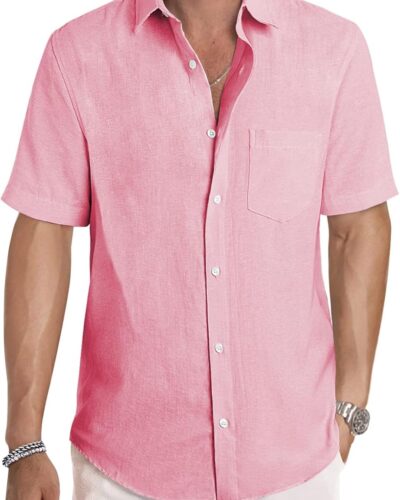 Men's Cotton Dress Shirt - Image 19