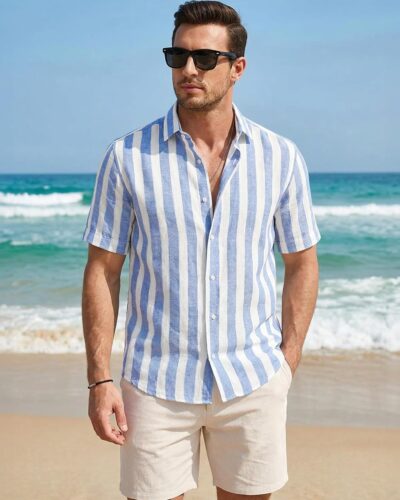 Men's Cotton Dress Shirt - Image 2