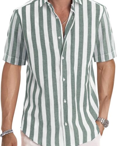 Men's Cotton Dress Shirt - Image 25