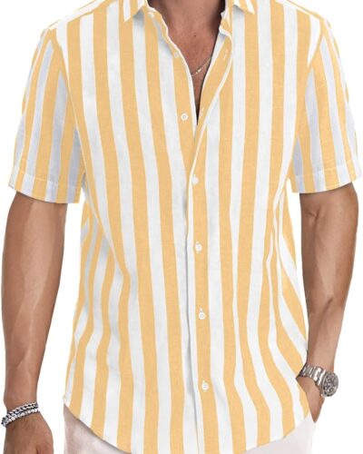 Men's Cotton Dress Shirt - Image 29