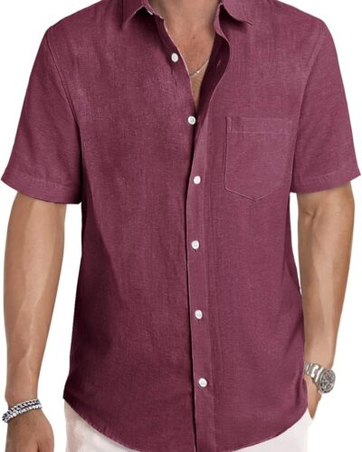 Men's Cotton Dress Shirt - Image 32