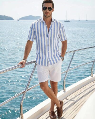 Men's Cotton Dress Shirt - Image 5