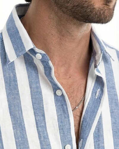 Men's Cotton Dress Shirt - Image 8