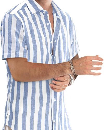 Men's Cotton Dress Shirt - Image 9