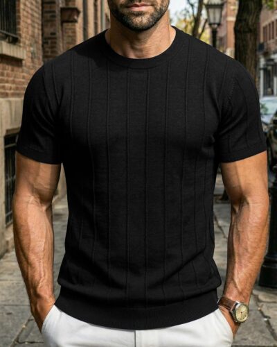 Men's Knit Pullover - Image 3