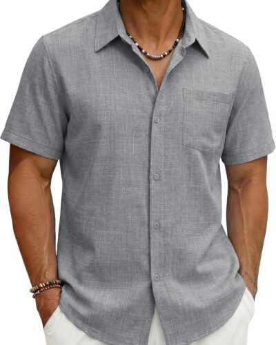 Men's Short Sleeve Shirt - Image 10