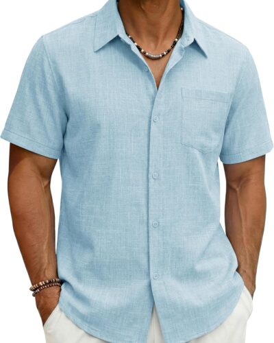 Men's Short Sleeve Shirt - Image 13