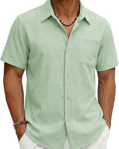 Men's Short Sleeve Shirt - Image 14