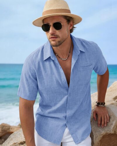 Men's Short Sleeve Shirt - Image 4