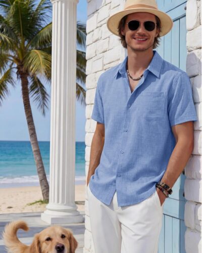 Men's Short Sleeve Shirt - Image 5