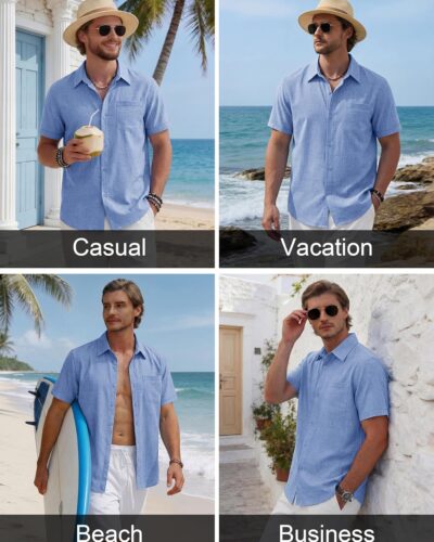 Men's Short Sleeve Shirt - Image 6
