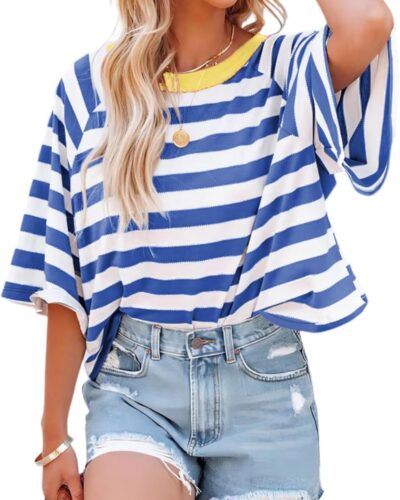 Striped Women's T-Shirt - Image 15