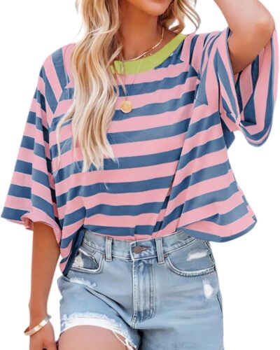 Striped Women's T-Shirt - Image 16