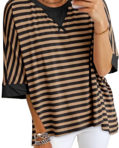 Striped Women's T-Shirt - Image 17