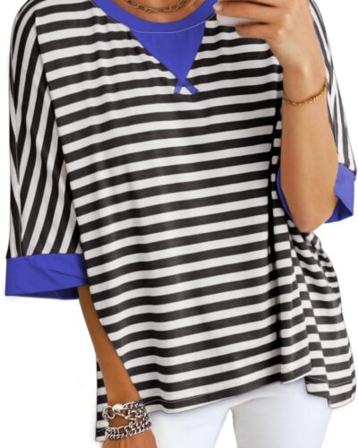 Striped Women's T-Shirt - Image 24