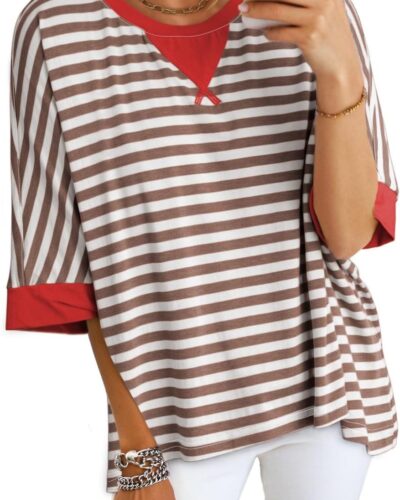 Striped Women's T-Shirt - Image 27