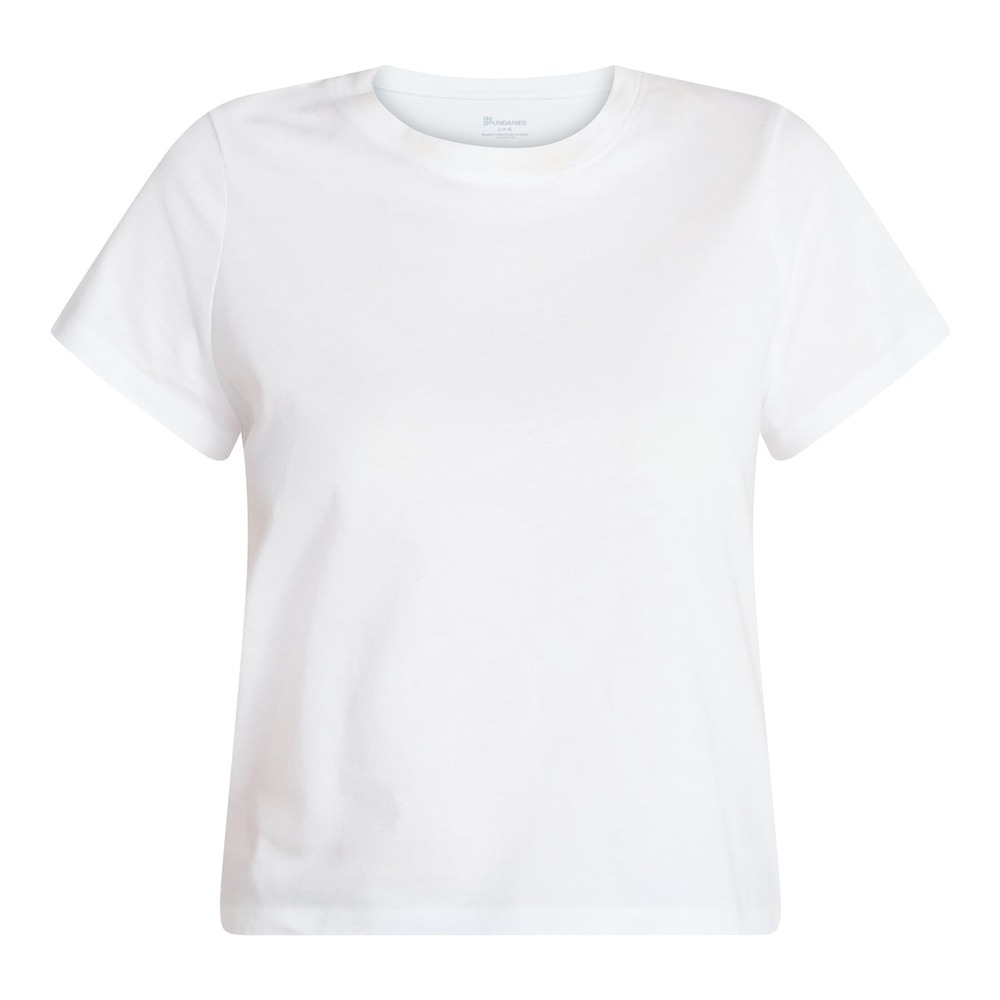 Women's Cropped Cotton Tee - Image 4