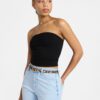 Women's Cropped Tube Top - Image 5