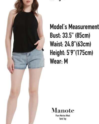 Women's Merino Wool Tank Top - Image 6