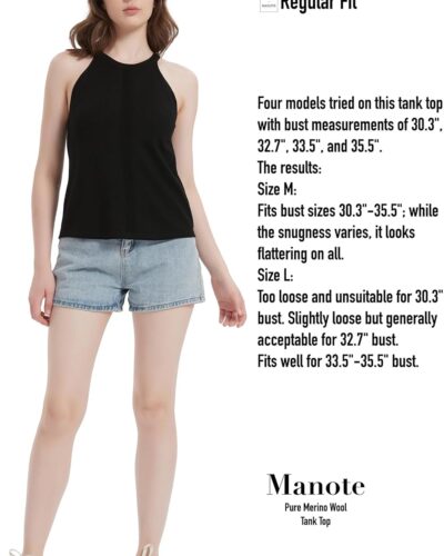 Women's Merino Wool Tank Top - Image 7