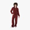 Women's Plush Mock Neck Set
