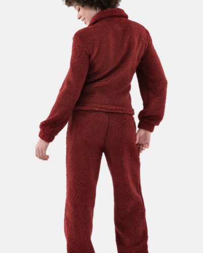 Women's Plush Mock Neck Set - Image 2