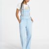 Women's Relaxed Wide Leg Overalls - Image 5