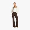 Women's Ribbed Knit Flare Pants