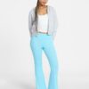 Women's Ribbed Knit Flare Pants - Image 6