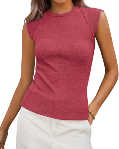 Women's Ribbed Tank Top - Image 9