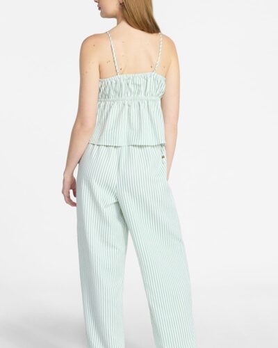 Women's Seersucker Cami Top and Pants Set - Image 2