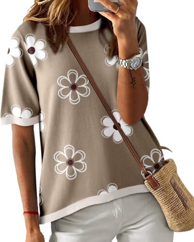 Women's Striped Pullover Sweater