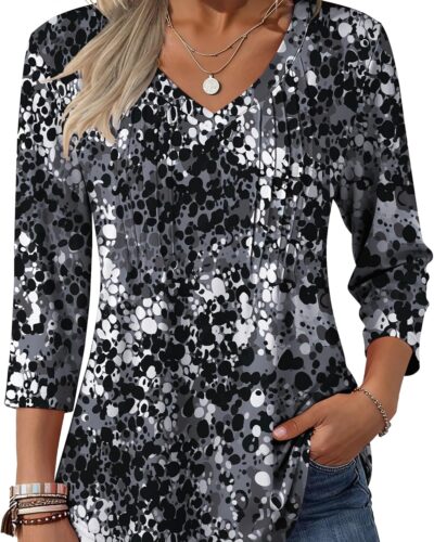 Women's V Neck Top - Image 11