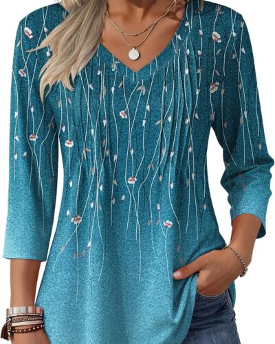 Women's V Neck Top - Image 15