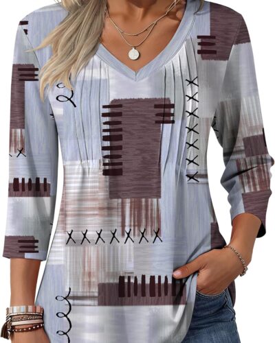 Women's V Neck Top - Image 17