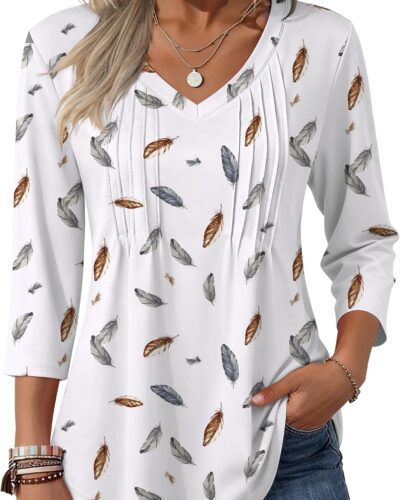 Women's V Neck Top - Image 18