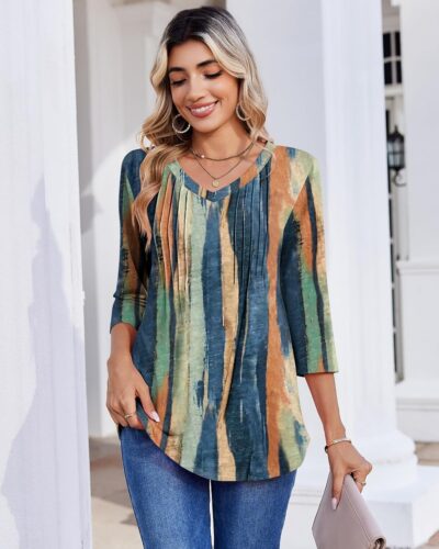 Women's V Neck Top - Image 2
