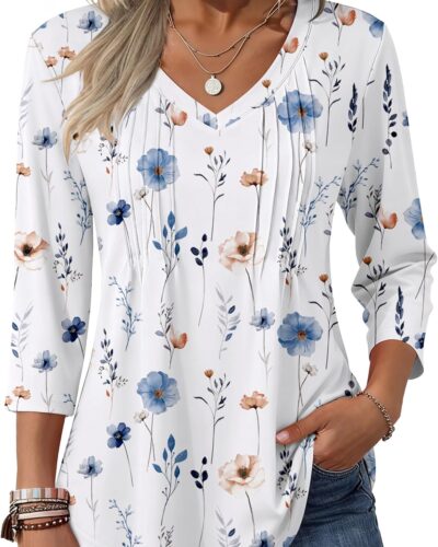 Women's V Neck Top - Image 20